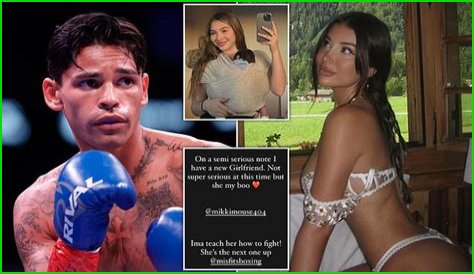Ryan Garcia announces new influencer girlfriend following divorce from model ex-wife Andrea Celina -